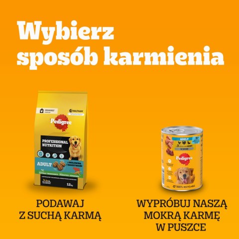 Pedigree Mokra Karma Dla Dorosłych Psów Z Kurczakiem I Warzywami W Sosie 100g Pedigree