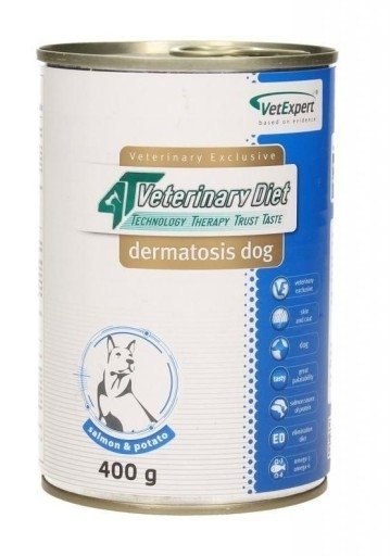 VETEXPERT Veterinary Diet Dermatosis 400g VETEXPERT