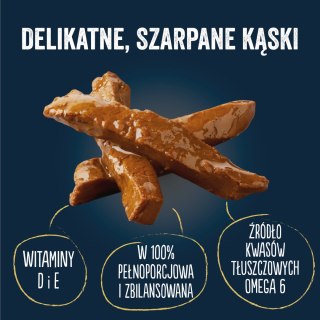 Felix Tasty Shreds Mokra Karma Dla Kota Z Kaczką I Indykiem W Sosie 4x80g Felix