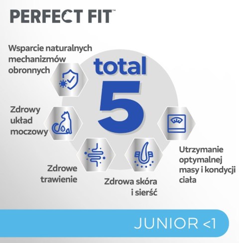 IttenFit Junior Kurczak 7 kg - pełnoporcjowa sucha karma dla kociąt Perfect Fit