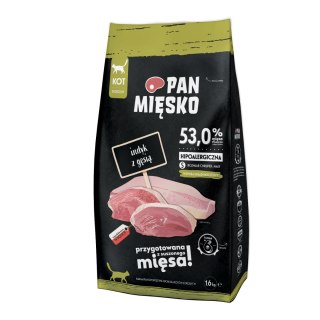 PAN MIĘSKO Sucha karma dla kota - Indyk z gęsią, 1,6 kg PAN MI�SKO
