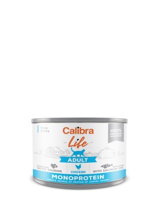 Calibra Cat Adult Life Karma Dla Kota Z Kurczakiem 200g Calibra