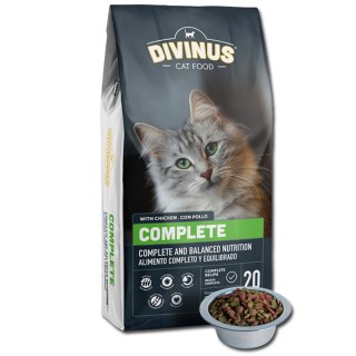 Divinus Cat Complete Karma Sucha Dla Kotów Dorosłych 20kg Divinus