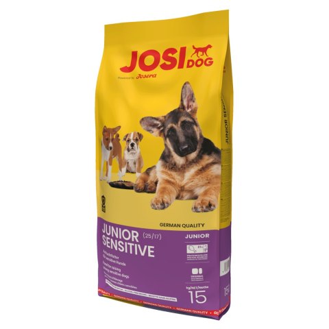 JOSERA JosiDog Junior Sensitive Karma Sucha Dla Szczeniąt 15kg JosiDog