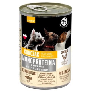 PetRepublic Monoproteina Kurczak 400g - karma monobiałkowa dla psów Pet Republic