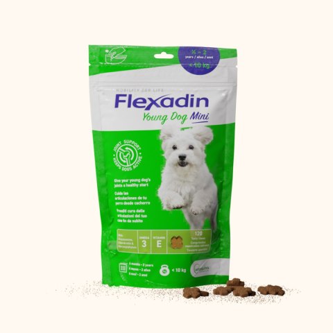 VETOQUINOL Flexadin Young Dog Mini 60 kąsków Vetoquinol