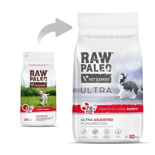 Vetexpert Raw Paleo Ultra Beef Puppy Medium/ Large 10kg RAW PALEO