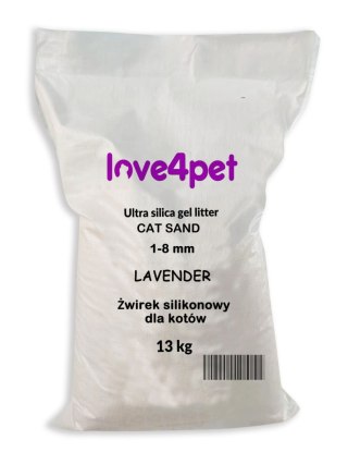 Żwirek Silikonowy dla Kota Cat Sand Lavender 13kg Cat Sand