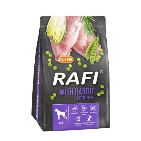 DOLINA NOTECI Rafi Karma Sucha dla Psa z Królikiem 3kg Dolina Noteci