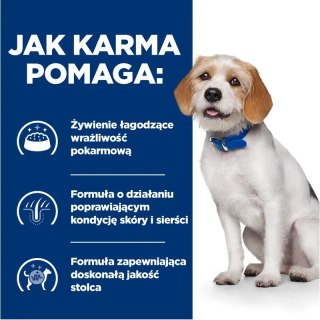 Hill's Prescription Diet z/d Food Sensitivities Low Fat — karma o obniżonej zawartości tłuszczu dla psów z nadwrażliwościami pok Hills