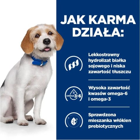 Hill's Prescription Diet z/d Food Sensitivities Low Fat — karma o obniżonej zawartości tłuszczu dla psów z nadwrażliwościami pok Hills