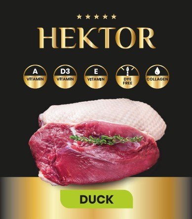 Karma Premium Hektor Baton dla Psa z Kaczką 900g Hektor