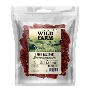WILD FARM Kiełbaski Z Jagnięciny Przysmak Dla Psa 500G Wild Farm