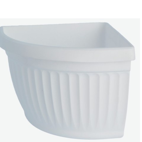 Donica Dona narożna - biały FORM-PLASTIC