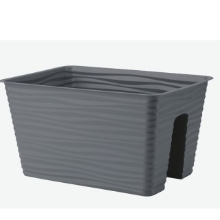 Donica balustradowa Sahara 40 - antracyt FORM-PLASTIC