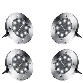 Lampki Solarne Gruntowe LED 4 Szt. VERK GROUP