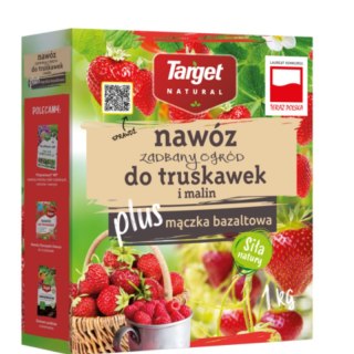 Nawóz Zadbany Ogród do truskawek i malin plus mączka bazaltowa 1 kg Target