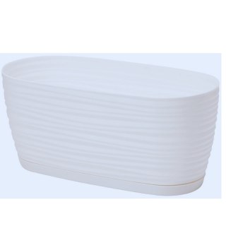 Skrzynka Sahara Petit 31 z podstawką - biały FORM-PLASTIC