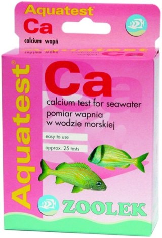 Zoolek Dokładny Test Ca Na Wapń w wodzie morskiej