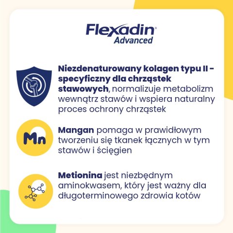 VETOQUINOL Flexadin Advanced Cat 30 kąsków Vetoquinol