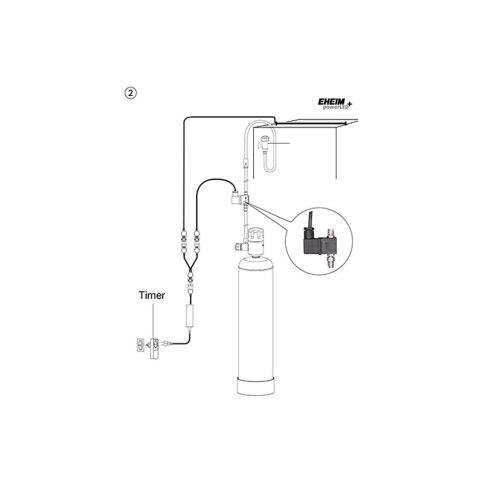 EHEIM Zawór magnetyczny CO2 24V (6064380)