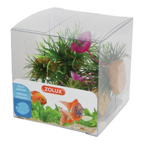 ZOLUX Dekoracje roślinne mix x 4 szt. zestaw 1 (352134)