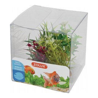 ZOLUX Dekoracje roślinne mix x 4 szt. zestaw 3 (352136)