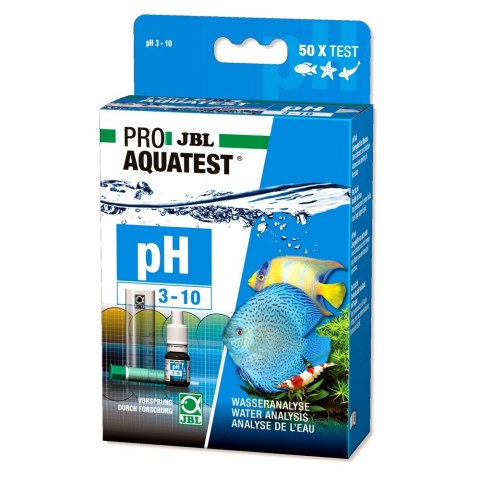 JBL PROAQUATEST pH 3.0-10.0 Szybki test do określenia kwasowości (2410163)