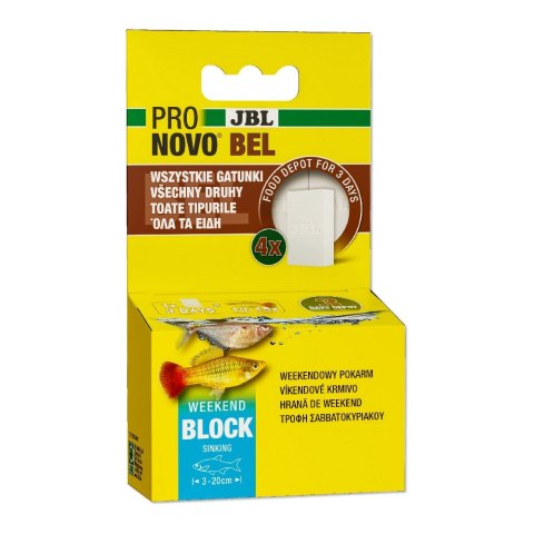 JBL PRONOVO BEL WEEKEND pokarm dla rybek akwariowych (31128)