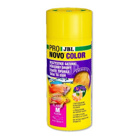 JBL PRONOVO COLOR FLAKES M 250ML pokarm dla rybek akwariowych (31139)