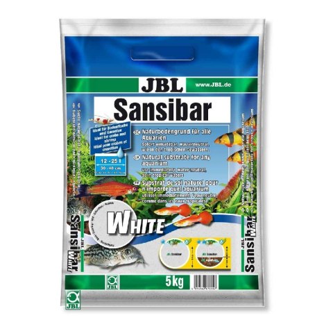 JBL Podłoże SANSIBAR BIAŁE 5KG (67055)
