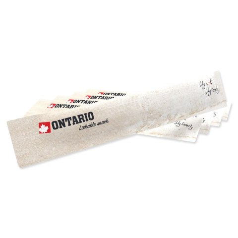 ONTARIO Przysmak do lizania dla kotów bogate w smaku kurczaka z owsem 5x14g (213-53318)