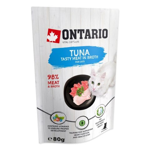 ONTARIO saszetka tuńczyk w rosole 80g (213-3072)