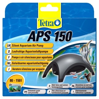 TETRA Aquarium Air Pumps APS 150 pompa napowietrz.czarna 80-150l jedno wyj. (T143166)
