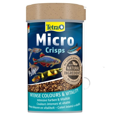TETRA Micro Crisps 100 ml pokarm dla ryb tropikalnych z małymi pyszczkami (T277557)