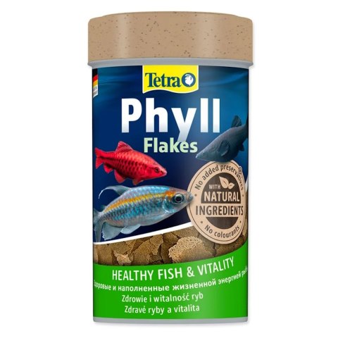 TETRA Phyll 100 ml pokarm w płatkach dla ryb tropikalnych poprawa kondycji (T139954)