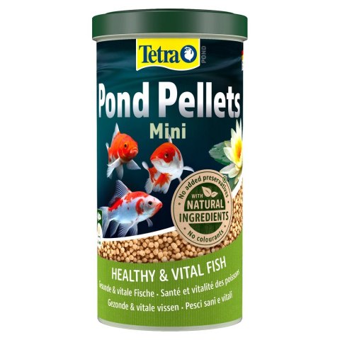 TETRA Pond Pellets Mini 1L Pokarm dla ryb stawowych w oczku wodnym minigranulki (T151918)