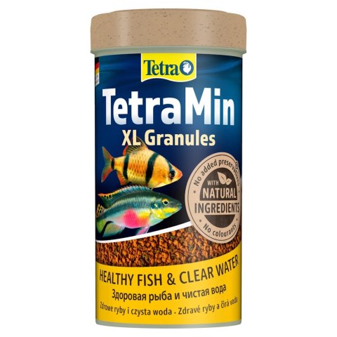 TETRA TetraMin XL Granules 250 ml, pokarm w granulkach dla ryb akwariowych (T189638)