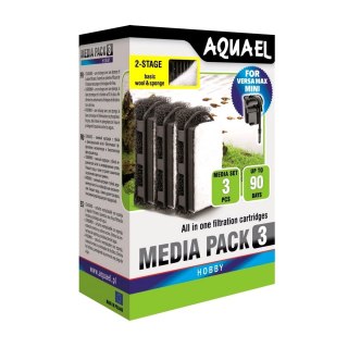 AQUAEL WKŁAD GĄBKOWY FZN MINI STANDARD 3SZT (113273)