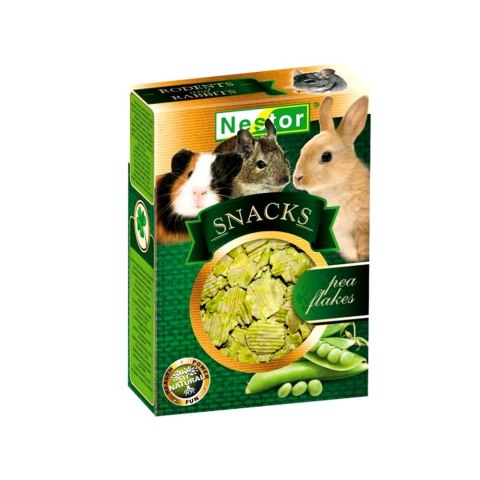 NESTOR Snacks gryzoń i królik - płatki grochu (218)