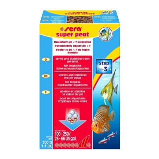 SERA Super peat - torf granulowany 500 g (08410)