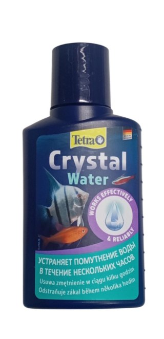TETRA CrystalWater 100 ml - środek w płynie oczyszczający wodę w akwarium (T329201)