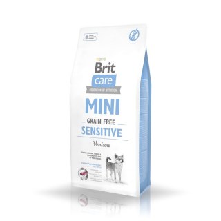 Brit Care Mini Grain Free Sensitive Z Dziczyzną 7kg Brit