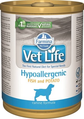 Farmina Vet Life Canine Hypoallergenic Fish&Potato 300g Farmina
