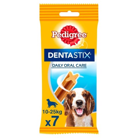 Pedigree DentaStix Przysmak Dentystyczny Dla Psów Od 4 Miesiąca I Wadze 10-25kg 180g Pedigree