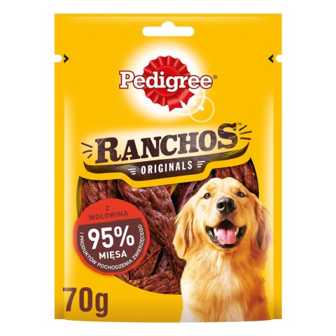 Pedigree Ranchos Originals Przysmak Dla Dorosłych Psów Z Wołowiną 70g Pedigree