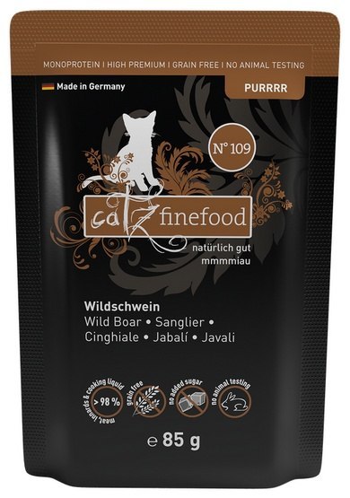 Catz Finefood Pure Dzik (Purrrr N.109) saszetka 85g