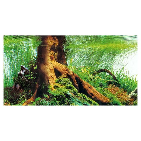 HOBBY Tło do akwarium, Pearl River/Deep Delta 120 x 50 cm (31228)