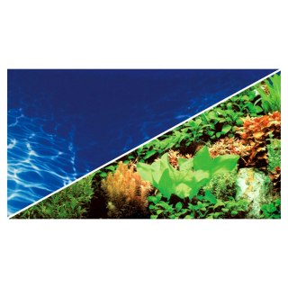 HOBBY Tło do akwarium, Plants 8/Marin Blue 60 x 30 cm (31137)