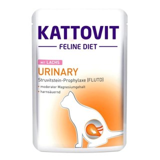 KATTOVIT sasz 85g urinary łosoś dieta dla kotów (77230)